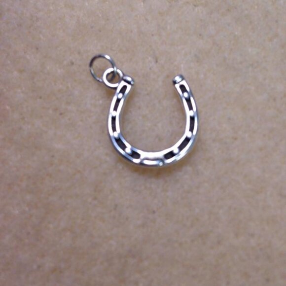Sterling Silver Horseshoe Pendant - Picture 5 of 16